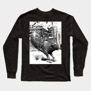 Rodeo Bull Rider Long Sleeve T-Shirt